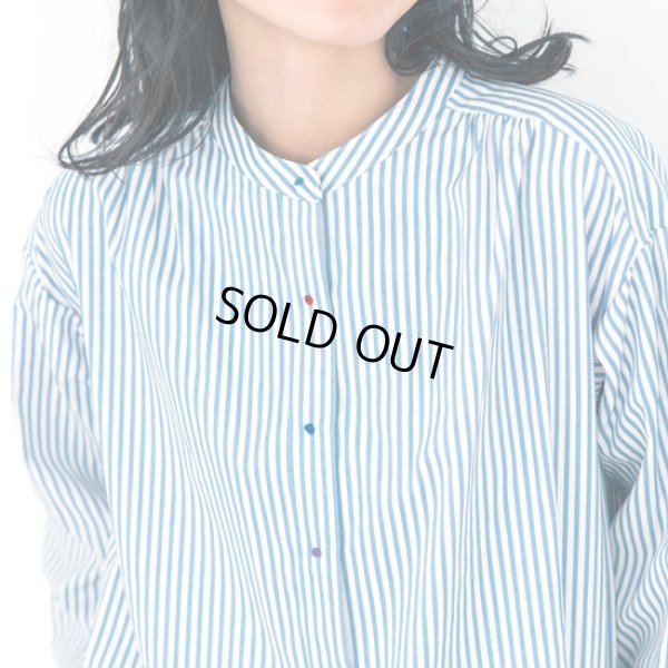 画像3: PONT DE CHALONS / ポンデシャロン 刺繍ボタンシャツ (3)