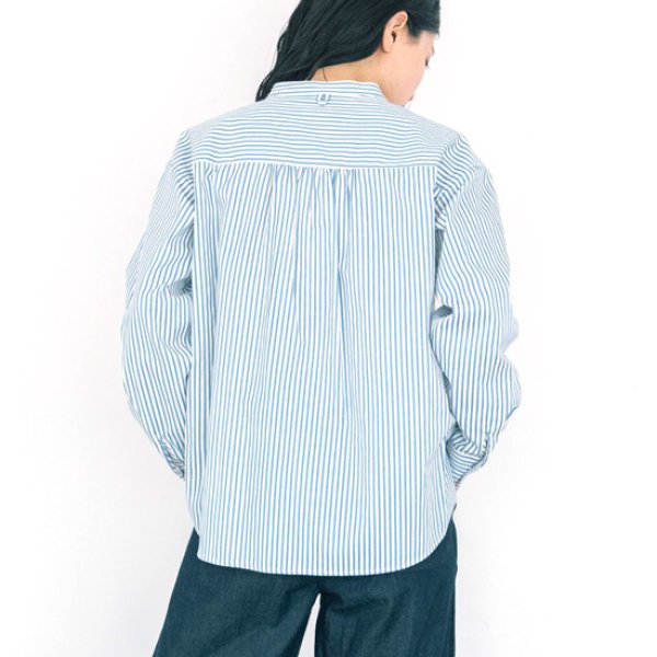 画像6: PONT DE CHALONS / ポンデシャロン 刺繍ボタンシャツ (6)