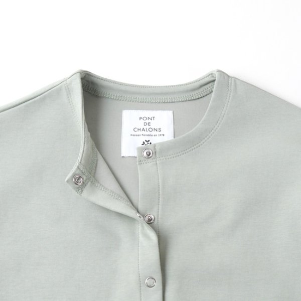 画像3: PONT DE CHALONS / ポンデシャロン ドロップスナップカーディガン (3)