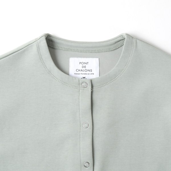 画像2: PONT DE CHALONS / ポンデシャロン ドロップスナップカーディガン (2)