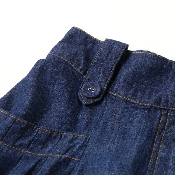 画像9: sosotto / ソソット 5.5ozデニムタックスカート (9)