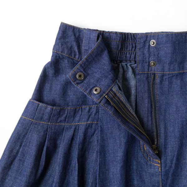 画像10: sosotto / ソソット 5.5ozデニムタックスカート (10)