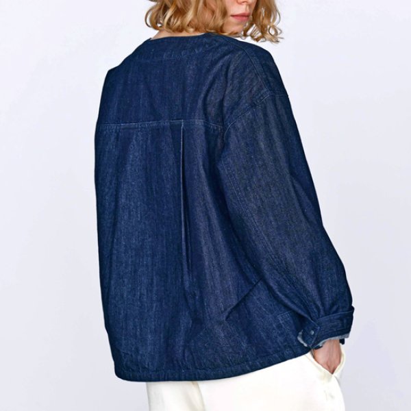 画像5: KELEN / ケレン Vネックデザインデニムジャケット JEY (5)