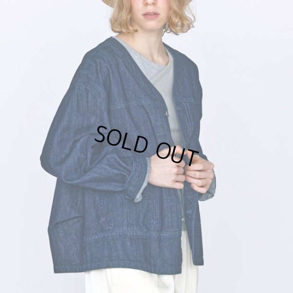 画像3: KELEN / ケレン Vネックデザインデニムジャケット JEY (3)