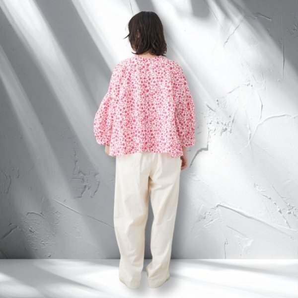 画像7: NATURAL LAUNDRY / ナテュラルランドリー アシェット 2WAYカーディガンシャツ (7)