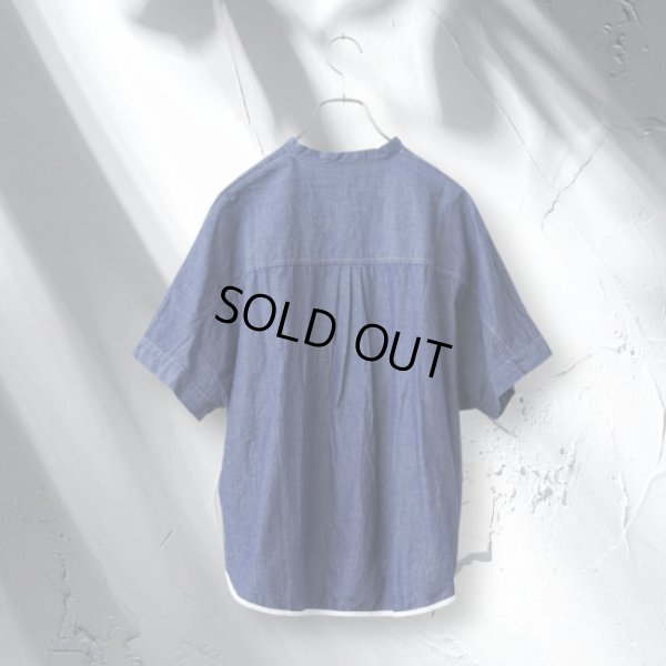 画像3: NATURAL LAUNDRY / ナテュラルランドリー CLシャンブレー ボザムドルマンプルオーバー (3)