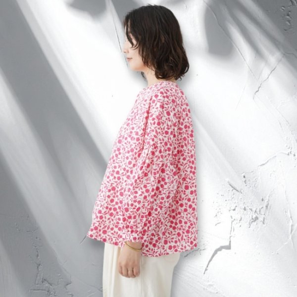 画像5: NATURAL LAUNDRY / ナテュラルランドリー アシェット 2WAYカーディガンシャツ (5)