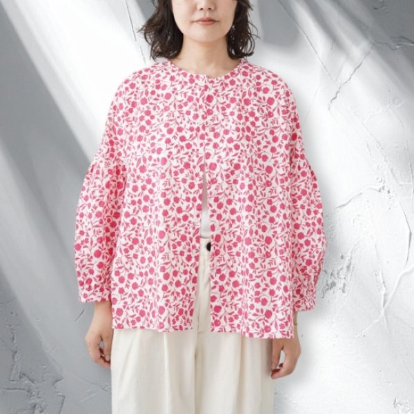 画像4: NATURAL LAUNDRY / ナテュラルランドリー アシェット 2WAYカーディガンシャツ (4)