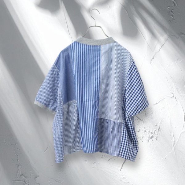 画像9: NATURAL LAUNDRY / ナテュラルランドリー クラフトパネル ハギモックプルオーバー (9)