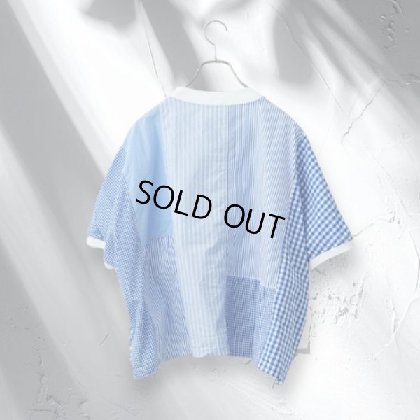 画像7: NATURAL LAUNDRY / ナテュラルランドリー クラフトパネル ハギモックプルオーバー (7)