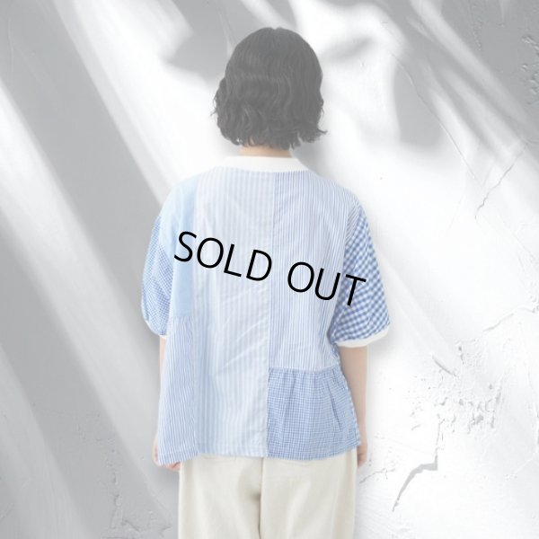 画像6: NATURAL LAUNDRY / ナテュラルランドリー クラフトパネル ハギモックプルオーバー (6)