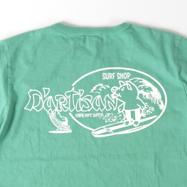 画像2: STUDIOD'ARTISAN / ステュディオダルチザン USAコットンプリントTシャツ (2)