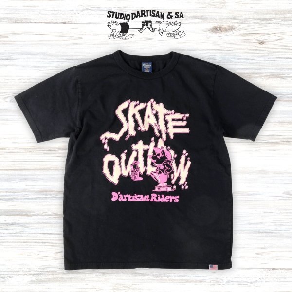 画像5: STUDIOD'ARTISAN / ステュディオダルチザン USAコットンプリントTシャツ (5)