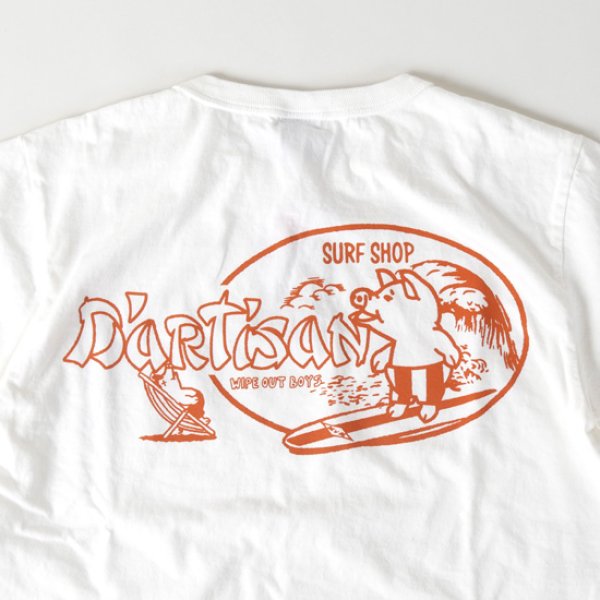 画像8: STUDIOD'ARTISAN / ステュディオダルチザン USAコットンプリントTシャツ (8)