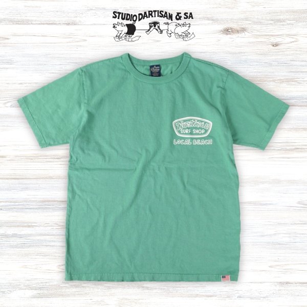 画像3: STUDIOD'ARTISAN / ステュディオダルチザン USAコットンプリントTシャツ (3)