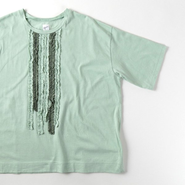 画像3: grin / グリン ベーシック天竺 フリルプルオーバー (3)