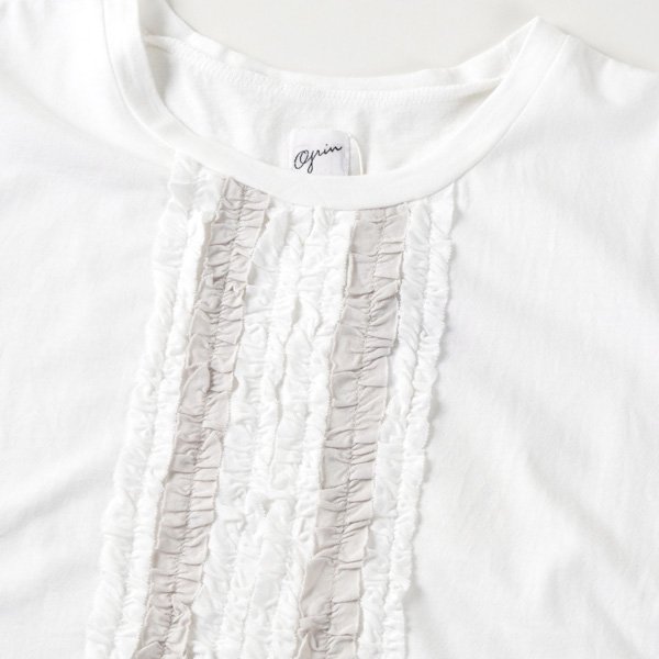 画像9: grin / グリン ベーシック天竺 フリルプルオーバー (9)