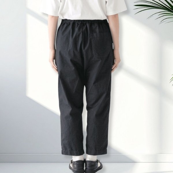 画像3: prit / プリット 綾ダンプ ワンタック テーパードパンツ (3)