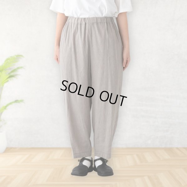 画像3: prit / プリット リネンレーヨンストレッチ スロウパンツ (3)