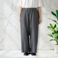 画像3: prit / プリット 綿麻ストレッチ ワイドパンツ (3)