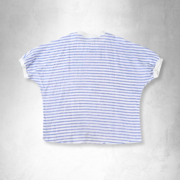 画像9: NATURAL LAUNDRY / ナテュラルランドリー ドット＆ボーダー ドルマンT (9)