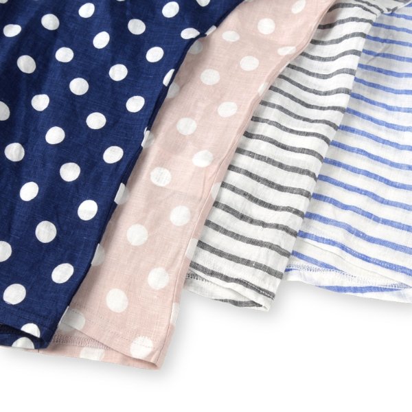 画像12: NATURAL LAUNDRY / ナテュラルランドリー ドット＆ボーダー ドルマンT (12)