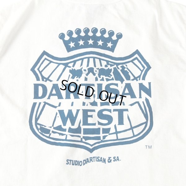 画像2: STUDIOD'ARTISAN / ステュディオダルチザン 吊り編みプリントTシャツ (2)