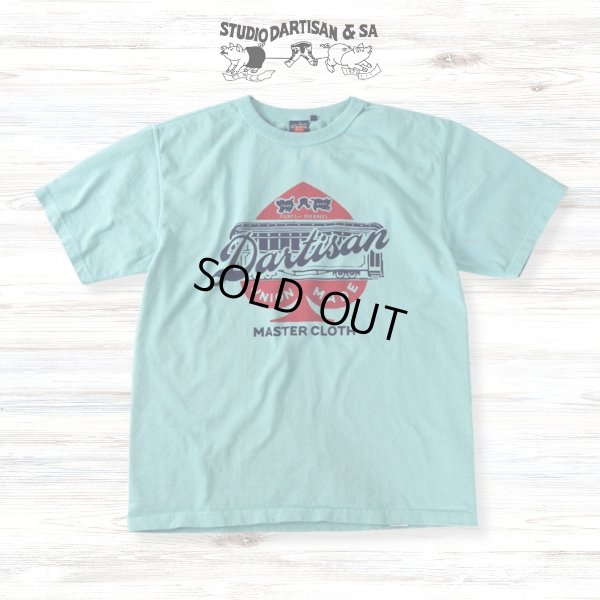 画像1: STUDIOD'ARTISAN / ステュディオダルチザン 吊り編みプリントTシャツ (1)