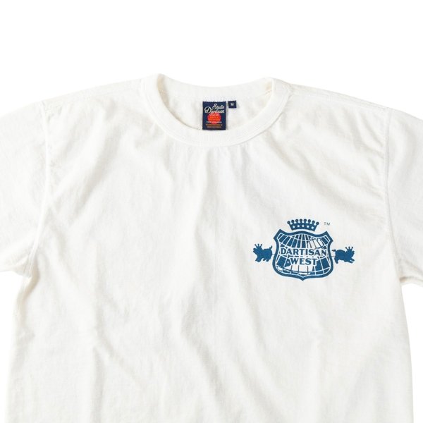 画像4: STUDIOD'ARTISAN / ステュディオダルチザン 吊り編みプリントTシャツ (4)