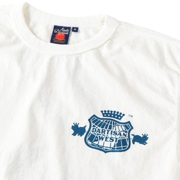 画像5: STUDIOD'ARTISAN / ステュディオダルチザン 吊り編みプリントTシャツ (5)