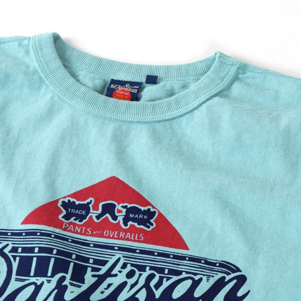 画像4: STUDIOD'ARTISAN / ステュディオダルチザン 吊り編みプリントTシャツ (4)