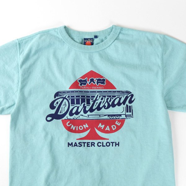 画像2: STUDIOD'ARTISAN / ステュディオダルチザン 吊り編みプリントTシャツ (2)