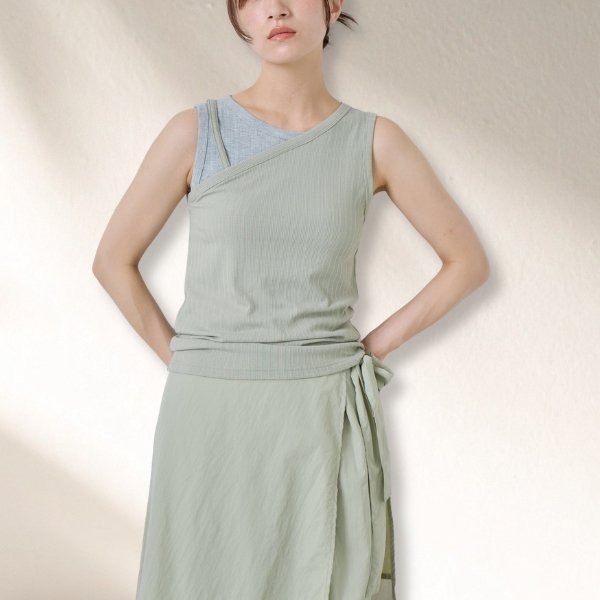 画像7: KELEN / ケレン 重ね着風デザインタンクトップ STEN (7)