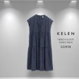 画像7: KELEN / ケレン フレンチスリーブティアードドレス GUMIN (7)