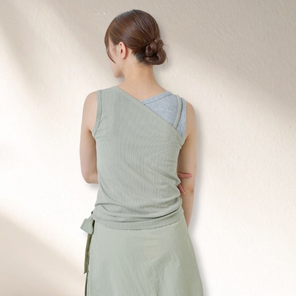 画像9: KELEN / ケレン 重ね着風デザインタンクトップ STEN (9)