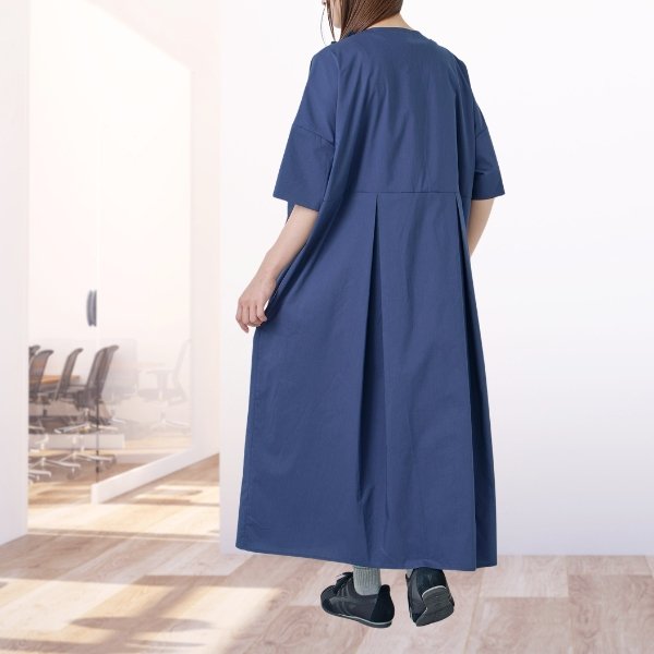 画像9: KELEN / ケレン フリルデザインVネックドレス RIFFEW (9)