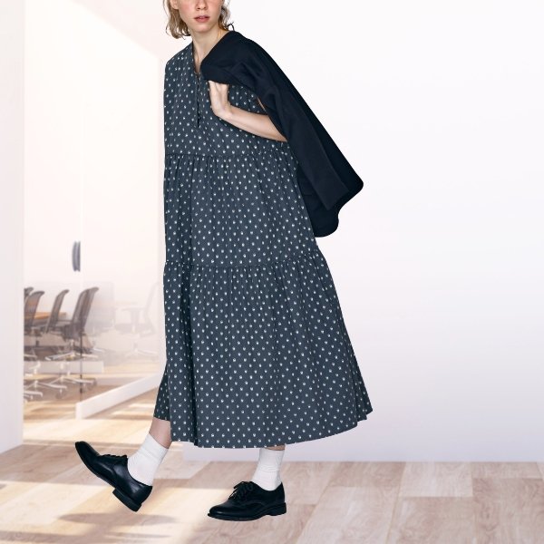 画像3: KELEN / ケレン フレンチスリーブティアードドレス GUMIN (3)