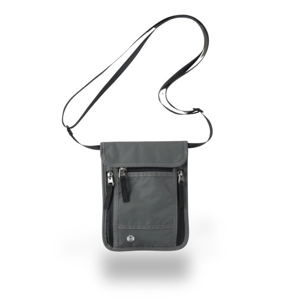 画像7: トナリノショップ セキュリティーポーチ SHADOW SLING ショルダーバッグ スキミング防止 RFIDブロッキング 超薄型 軽量 大容量6ポケット 斜め掛け 防水 貴重品入れ 海外旅行 防犯グッズ 男女兼用 (7)