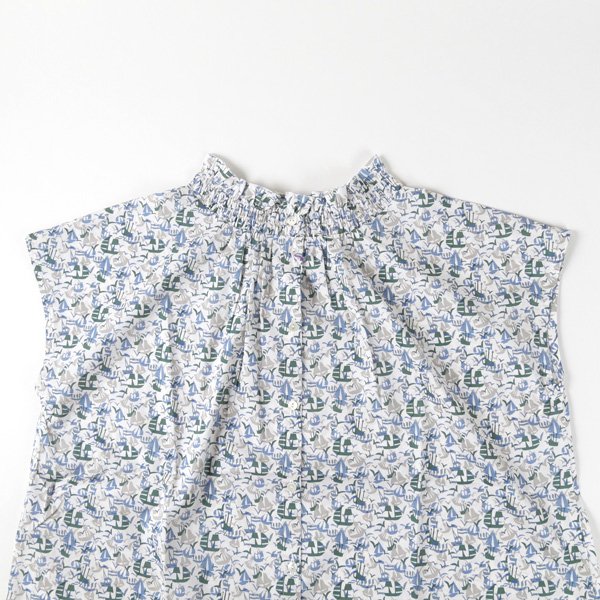 画像15: sosotto / ソソット リバティタナローン 2WAYゴムシャーリングフレンチ (15)