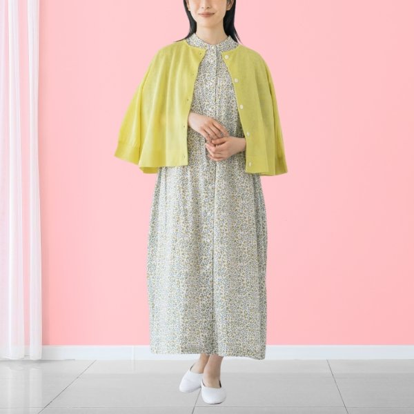 画像4: PONT DE CHALONS / ポンデシャロン シトロンプリントワンピース (4)