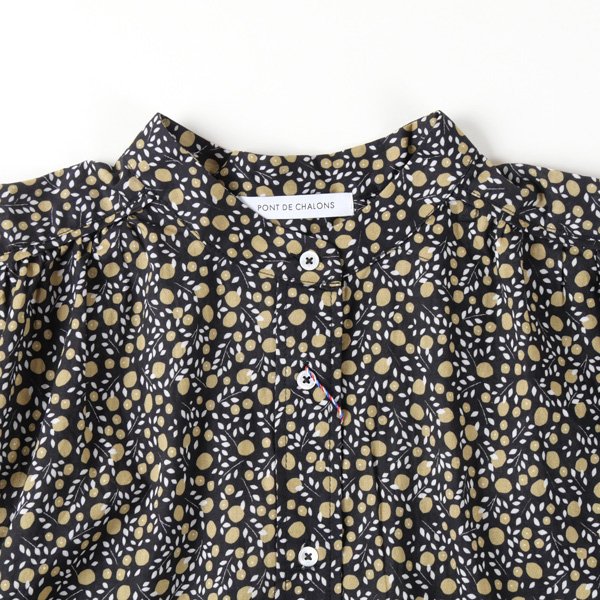 画像11: PONT DE CHALONS / ポンデシャロン シトロンプリントワンピース (11)