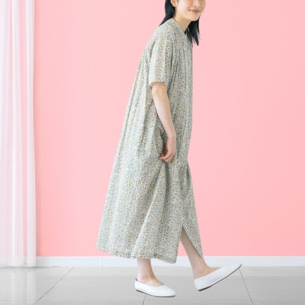 画像3: PONT DE CHALONS / ポンデシャロン シトロンプリントワンピース (3)