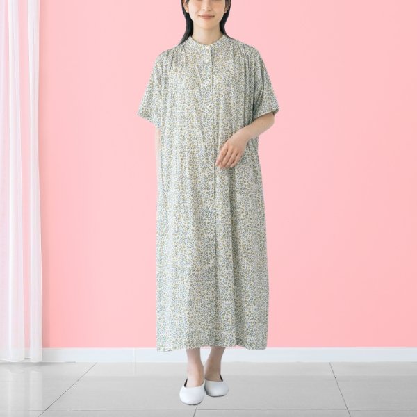 画像2: PONT DE CHALONS / ポンデシャロン シトロンプリントワンピース (2)