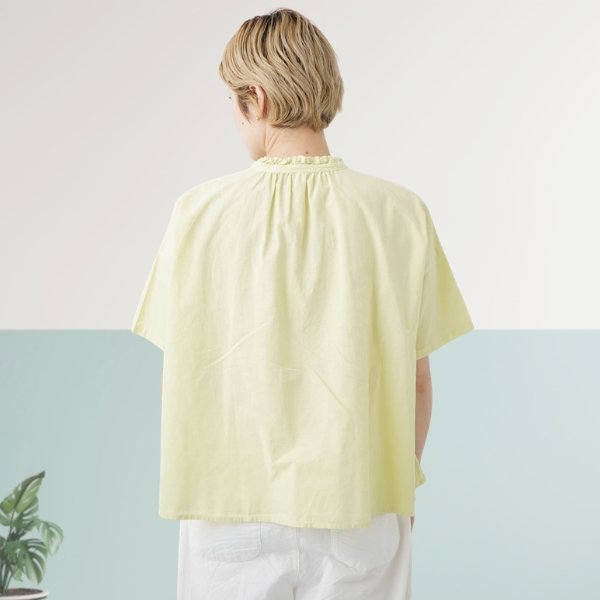 画像5: grin / グリン CLキャンブリック フリルシャツ (5)