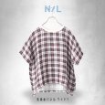 画像8: NATURAL LAUNDRY / ナテュラルランドリー 先染めパネル ワイドT (8)