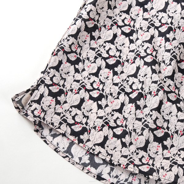 画像7: PONT DE CHALONS / ポンデシャロン リーフプリントブラウス (7)