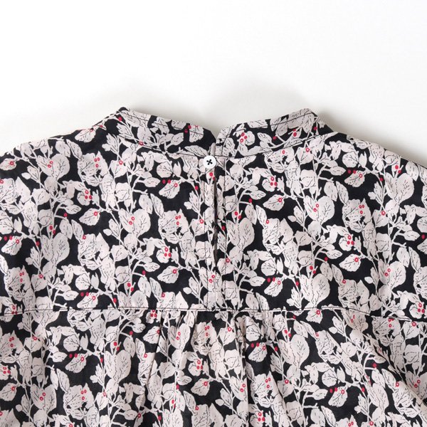 画像9: PONT DE CHALONS / ポンデシャロン リーフプリントブラウス (9)