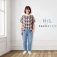 画像7: NATURAL LAUNDRY / ナテュラルランドリー 先染めパネル ワイドT (7)