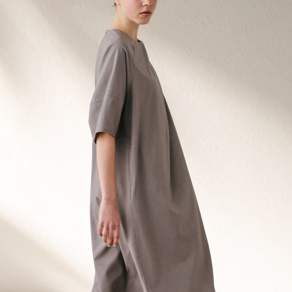 画像4: KELEN / ケレン コクーンシルエットタックデザインワンピース COCO (4)