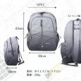 画像7: トナリノショップ  プラスワンサブバックパック　PACKABLE DAY　軽量 折りたたみ リュック サブバッグ 撥水 多機能 旅行 アウトドア 街歩き (7)